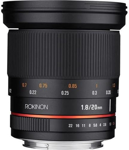 20Mm F/1.8 as ED UMC Wide Angle Lens for Sony E-Mount