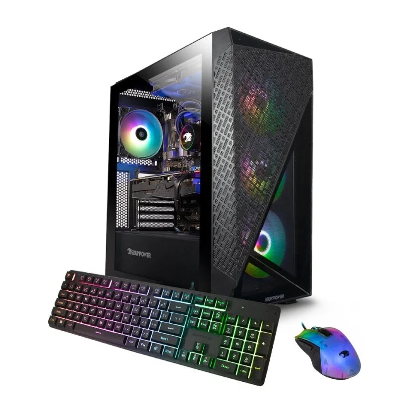 Slate 6 Mesh Gaming Desktop, Intel I5-13600Kf, NVIDIA Geforce RTX 4060, 16GB DDR5, 1TB Nvme SSD, Liquid Cooled, RGB, Windows 11 Home 64-Bit, Slatemshi5N4602