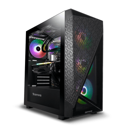 Slate 6 Mesh Gaming Desktop, Intel I5-13600Kf, NVIDIA Geforce RTX 4060, 16GB DDR5, 1TB Nvme SSD, Liquid Cooled, RGB, Windows 11 Home 64-Bit, Slatemshi5N4602