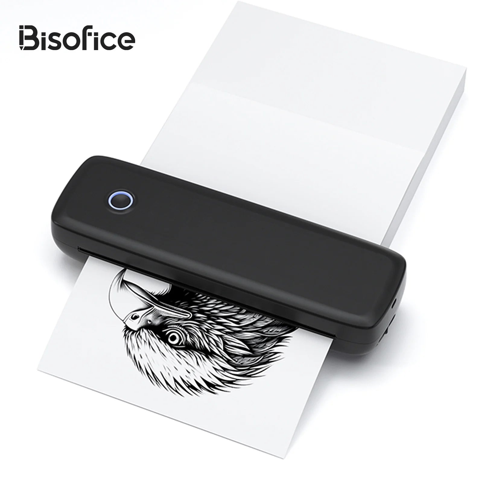 Compa Printer Portable Printers Wireless for Travel, Bluetooth Thermal Printer Compa ...