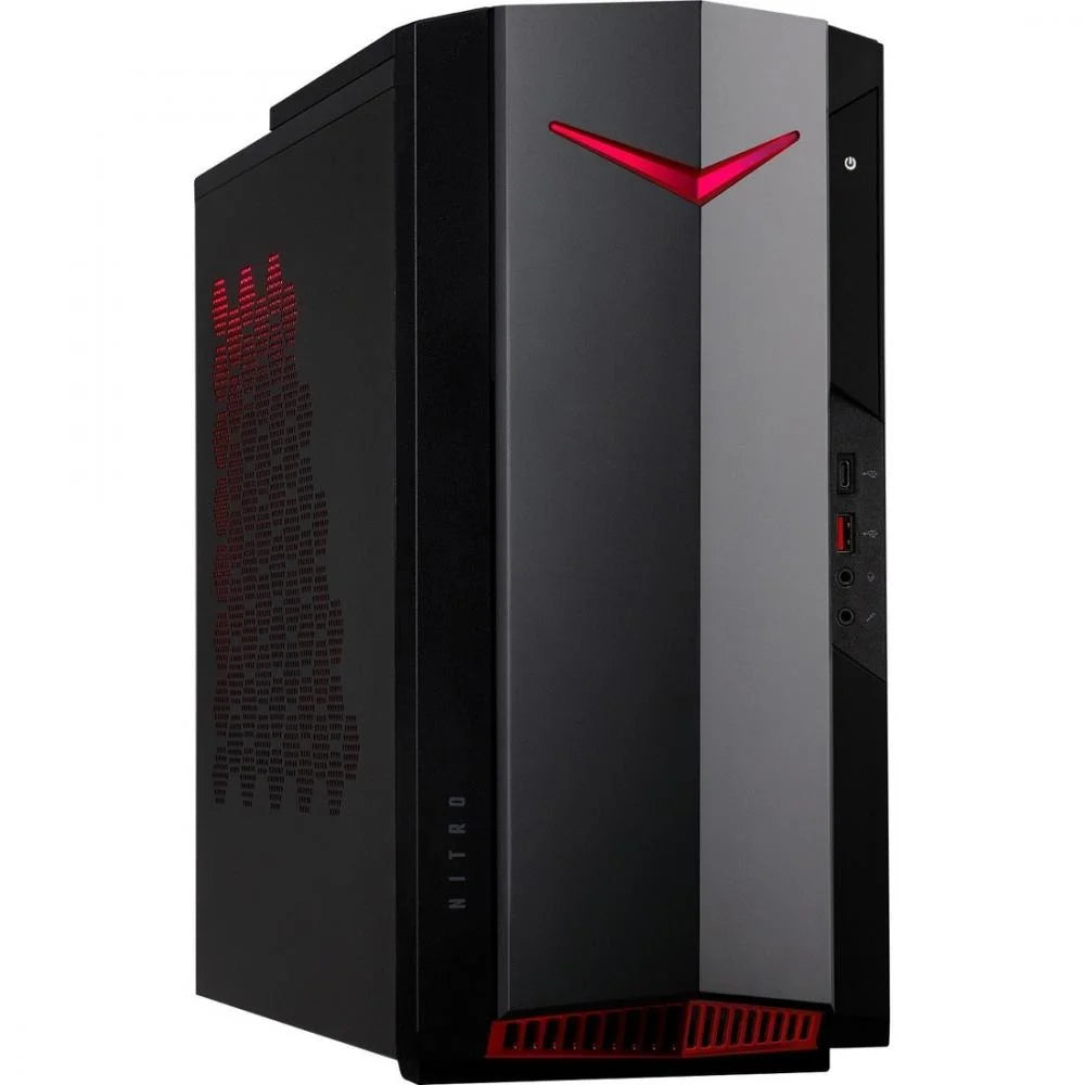 Nitro Gaming Desktop Computer Intel I5-12400F 16 GB RAM 1 TB HDD 512 GB SSD NVIDIA RTX 3060